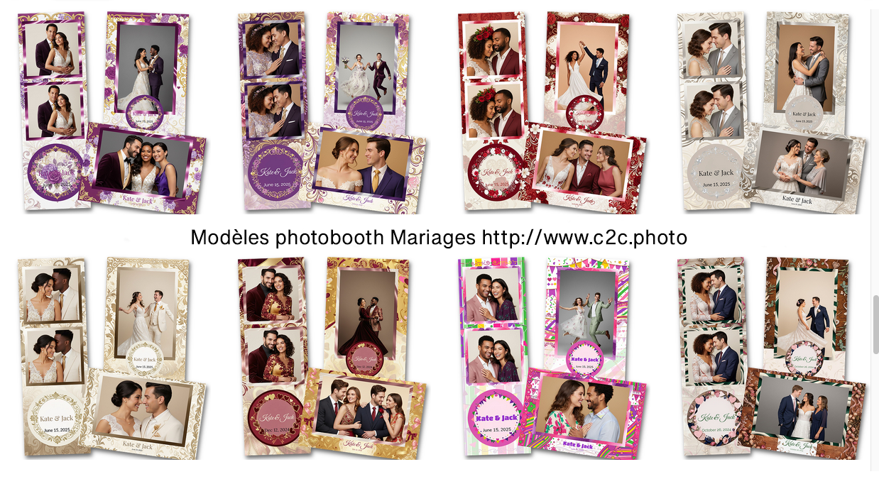 Modèles photobooth mariages Alsace 14
